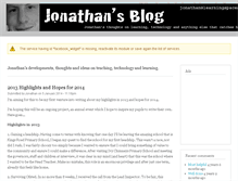 Tablet Screenshot of jonathansblog.net